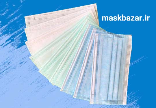 ماسک 3 لایه آنتی باکتریال(بسته50عددی)